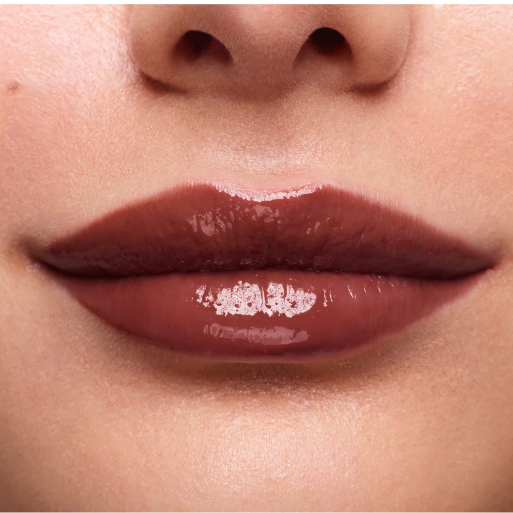 Stila HAZELNUT Plumping Lip Glaze HTF Hydration Shine Mint Flavor NEW PC - Picture 2 of 6
